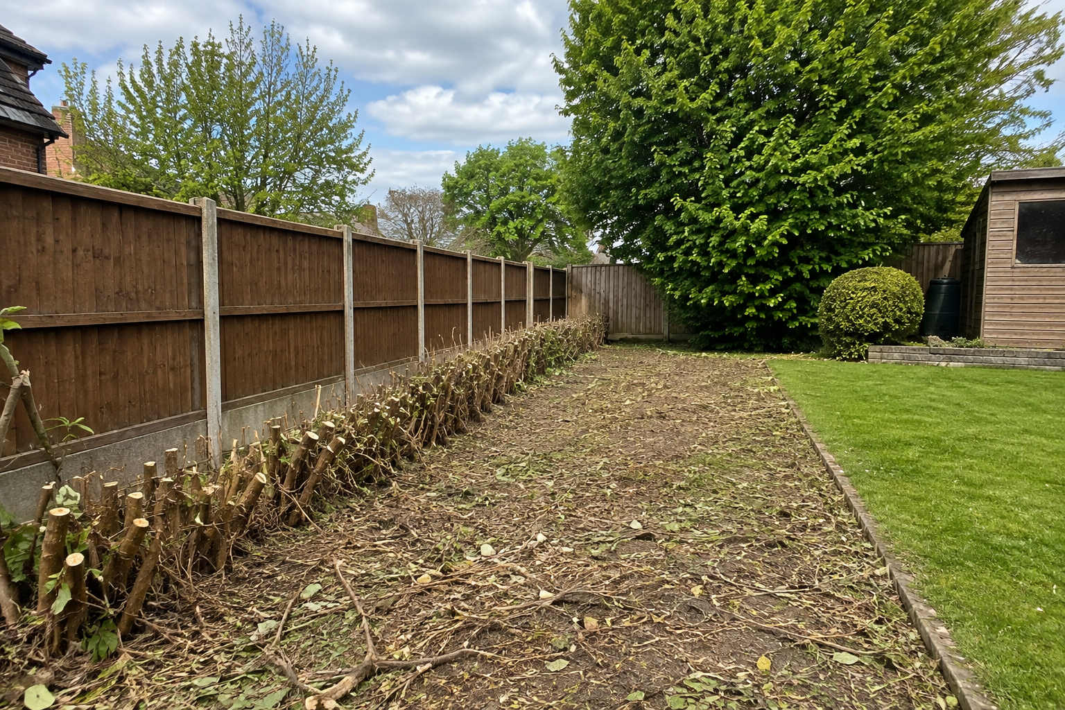Garden hedge clearance Bray